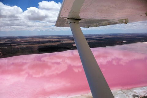 70-minute Pink Lake Scenic Flight - Broome Tourism 0