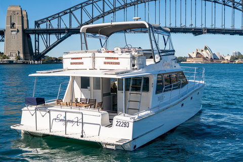 Vivid 90-Minute Sydney Harbour Small Group Catamaran Cruise - Broome Tourism 4