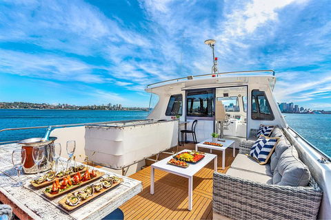 Vivid 90-Minute Sydney Harbour Intimate Catamaran Cruise With Canapes - Broome Tourism 4