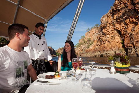 Nitmiluk (Katherine) Gorge 3.5-Hour Sunset Dinner Boat Tour - Broome Tourism 0