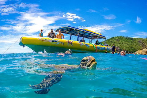 Great Barrier Reef Scenic Flight And Ocean Rafting Whitehaven Beach Day Trip - Broome Tourism 1
