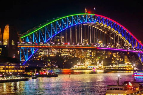 Vivid 90-Minute Sydney Harbour Intimate Catamaran Cruise With Canapes - Broome Tourism 0